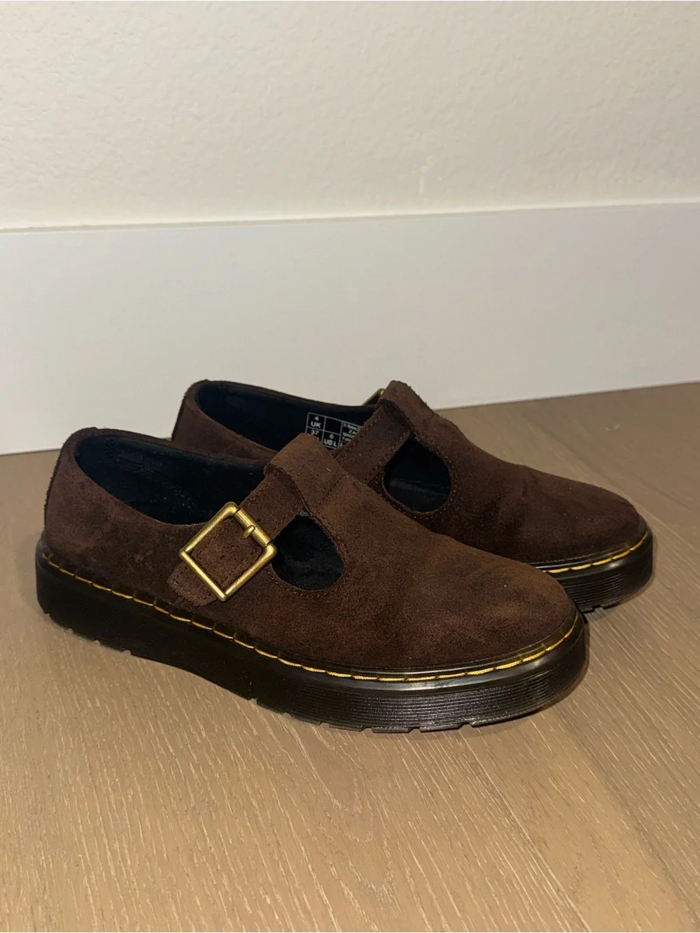 Dr. Martens Women's Brown Zavala Mary Jane’s